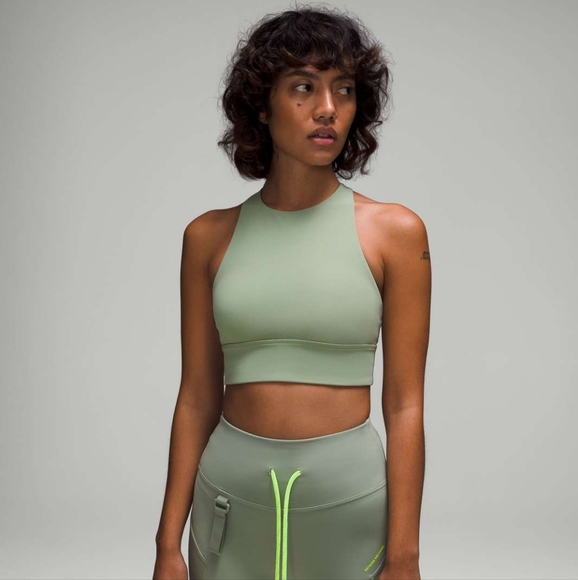 lululemon athletica Tops - GUC Lululemon Energy High-Neck Longline Tough Bra *Medium Support size 4